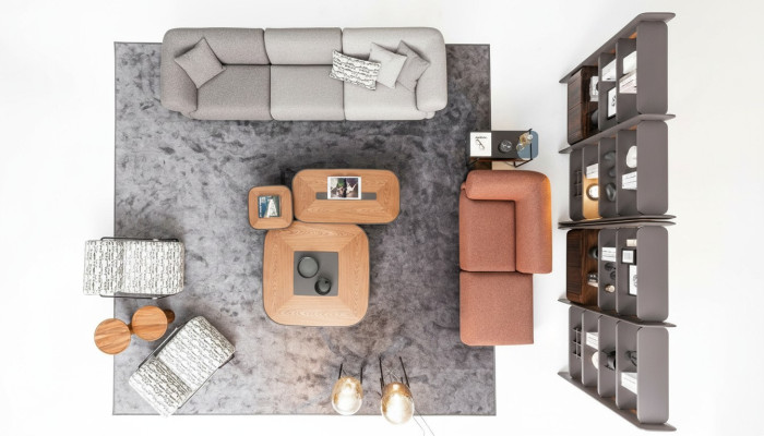 Ecksofagruppe Polstergruppe Couch Sofa Stoff Wohnzimmermöbel Moderne