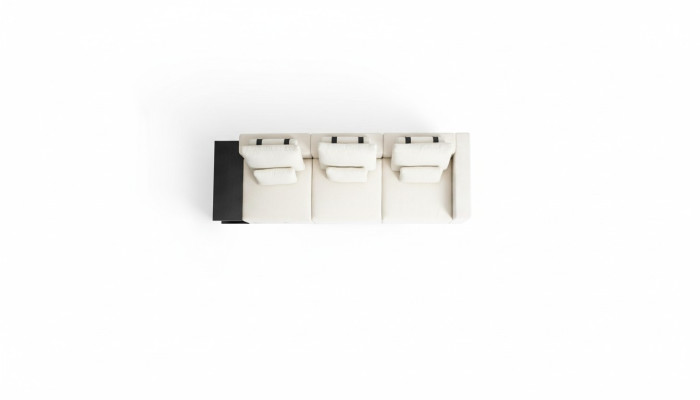 Weißes Wohnzimmer Sofa Luxus Viersitzer Polstermöbel Moderne Stilmöbel