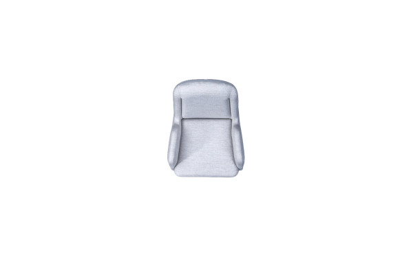 Designer Grauer Sessel Luxus 1 Sitzer Polstersessel Textil Polstersessel