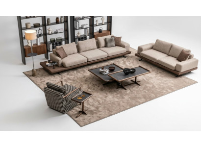Moderne Sofagarnitur Wohnlandschaft Wohnzimmer Sofas Fünsitzer