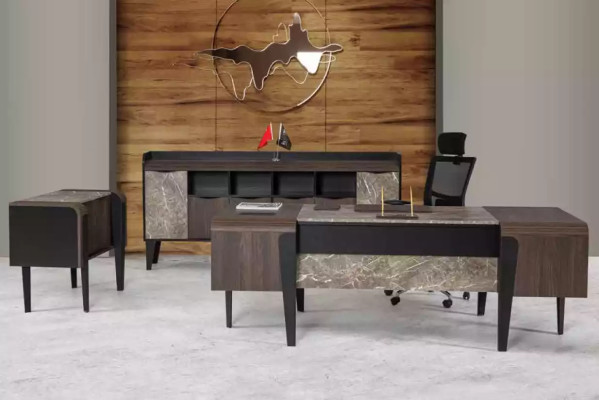 Büromöbel Luxus Schreibtisch Aktenschrank Büroschrank Neu Modernes Set