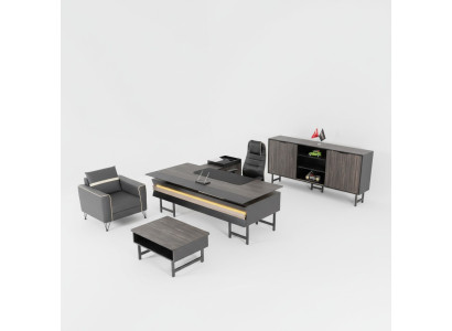 Eckschreibtisch Büroschrank Couchtisch Moderne Büromöbel Luxus Design