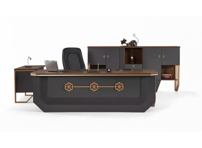 Chefschreibtisch Luxus Schreibtisch Kollektion Schreibtische 240x95cm