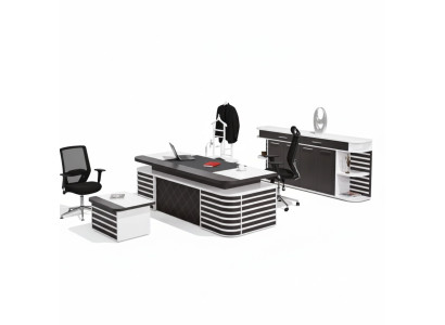 Weiße Büromöbel Arbeitszimmermöbel Komplettes Set Office Moderne Möbel