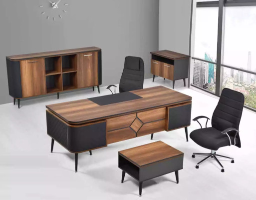 Büroschrank Braun Arbeitzimmer Büro Office Möbel Schrank Regal Designer