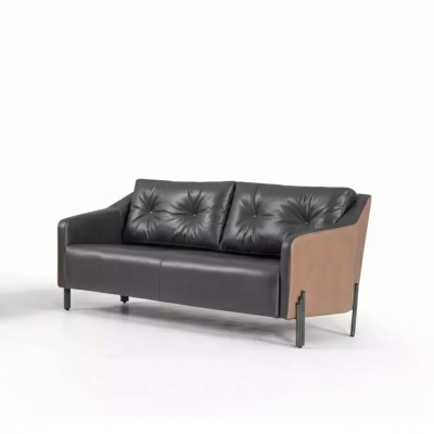 Arbeitszimmer Sofa Couch 3 Sitzer Textil Polster Stoff Neu Büro Möbel