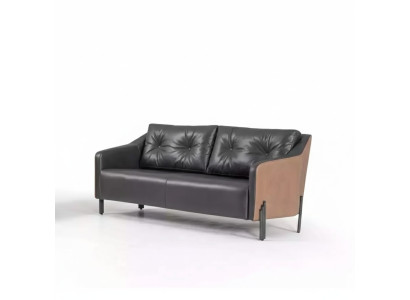Arbeitszimmer Sofa Couch 3 Sitzer Textil Polster Stoff Neu Büro Möbel