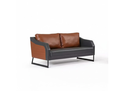 Sofa 2 Sitzer Modern Luxus Design Arbeitszimmer Polstersofa Neu