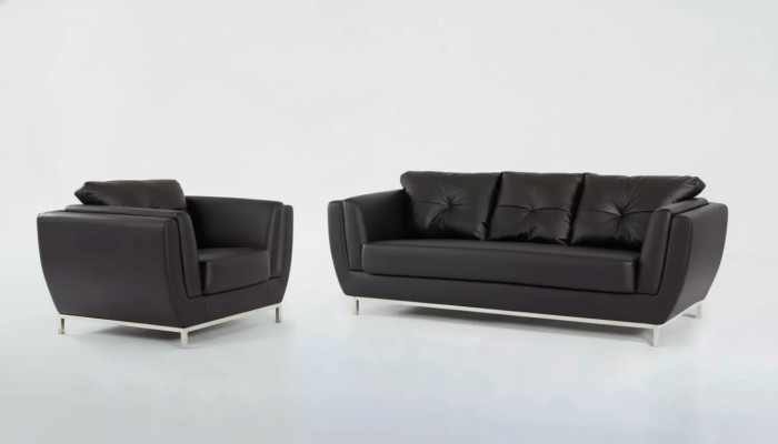 Sofagarnitur Sofa Luxus 3+1 Sessel Dreisitzer Sessel Sitzer Garnitur Modern