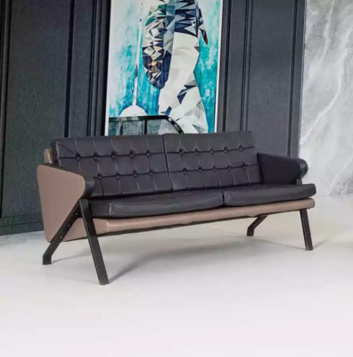 Moderne Sofagarnitur Luxus Zweisitzer Sessel Polster Design Arbeitsmöbel 2+1