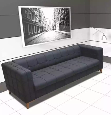Polster Sitzgruppe Sofas Luxus Couchgarnitur Dreisitzer Sessel Textil 3+1