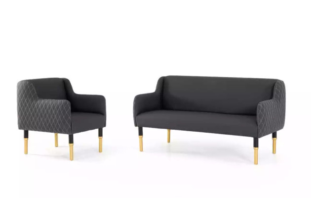 Luxus Sessel Büro Möbel Polstersessel Arbeitszimmer Sitz Designer Neu