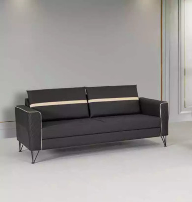 Couchgarnitur Polstermöbel Dreisitzer Sessel Designer Textil Möbel 2tlg 3+1