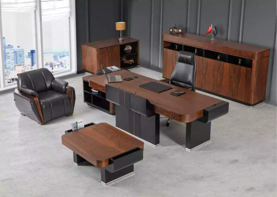 Couchtisch Arbeitszimmer Büro Möbel Luxus Holz Modern Neu Design
