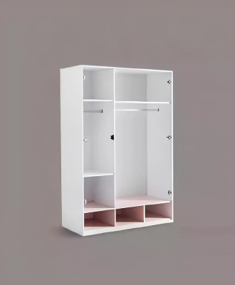 Kleiderschrank Weiß Holz Schränke Kinderzimmer Möbel Design Einrichtung