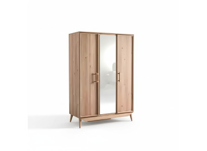Kleiderschrank braun Holz Schlafzimmer Möbel design Schränke Edler Schrank