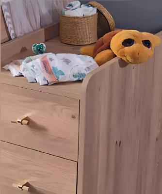 Säugling Schlafzimmer Komplettzimmer Baby Bett Schrank Kommode 3tlg.