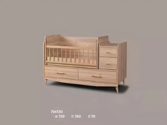 Säugling Schlafzimmer Komplettzimmer Baby Bett Schrank Kommode 3tlg.