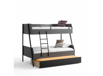 Jugendbett Kinderbett Kids Design Modern Bett Kinderzimmer Betten Holz