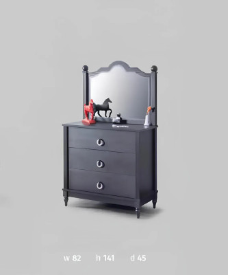Kommode mit spiegel modern schwarz mit schubladen kommode mit schlafzimmer