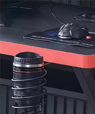 Moderne Tische Schreibtisch Kinderschreibtisch schwarz Gamer Computer Tisch