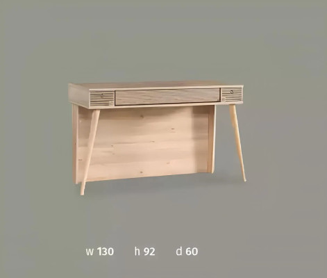 Moderner Tisch Arbeitstisch Brauner Kinderschreibtisch in der Kinderzimmer