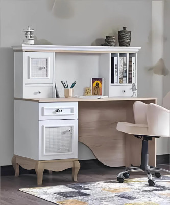 Kinder Jugendzimmer Bett + Schreibtisch + Kleiderschrank 3-teilige