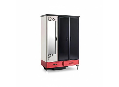 Klassischer Loft Kleiderschrank Schlafzimmer Schränke Design Möbel 131x60x200