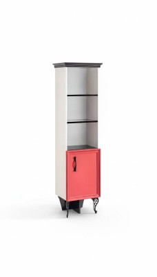 Regal Schrank Bücherregal Schränke Mehrzweck Möbel Braun 164x40x34