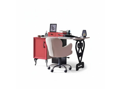 Sekretär Schreibtisch Tisch 130x32x58 Schreibtische Tische Möbel Holz Computer