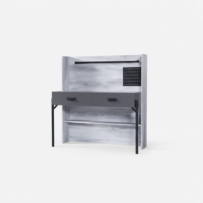 Sekretär Schreibtisch Tisch 130x60x138 Schreibtische Tische Möbel Holz Computer
