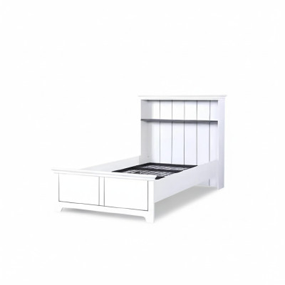 Holzbett Schlafzimmer Design Luxus Möbel Jugendzimmer Weiß Klassisch