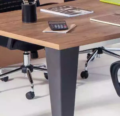 Konferenztisch Tisch Meeting Besprechungstisch Holz Schreibtisch Tische 220cm