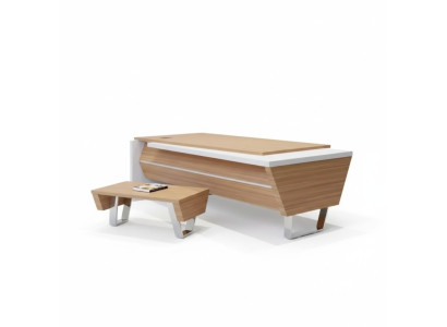 Moderner Tisch Designer Möbel Büromöbel Büroschrank Design Holzmöbel Schrank