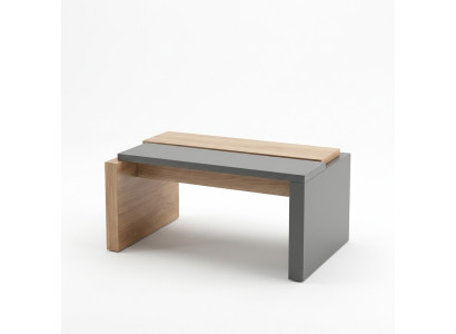 Moderner Luxus-Couchtisch Brauner Büro Ablagetisch Designer Holzmöbel