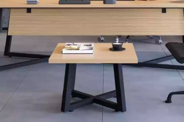 Modernes Büro Set Schreibtisch Couchtisch Aktenschrank Kommode 4tlg.
