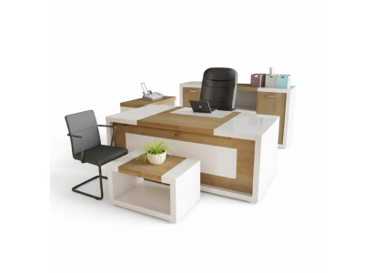 Empfangstheke Rezeption Tisch Möbel Tresen Praxis Kanzlei Büro Hotel