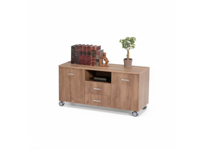 Designer Luxus Kommode Büromöbel Holzschrank Konsole Arbeitszimmer