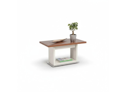 Brauner Couchtisch Holztisch Mit Ablage Braun Exklusive Wohnzimmer Möbel