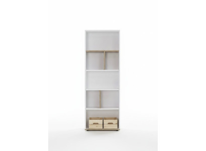 Bücherregal Standregal Kinderregal Regal Bücherschrank Holz Weiß Neu