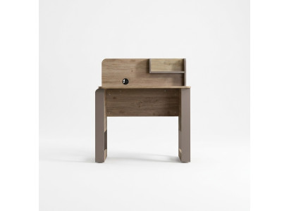 Garnitur Schreibtisch Holz Tisch Regal Braun Kinderzimmer Arbeitstisch