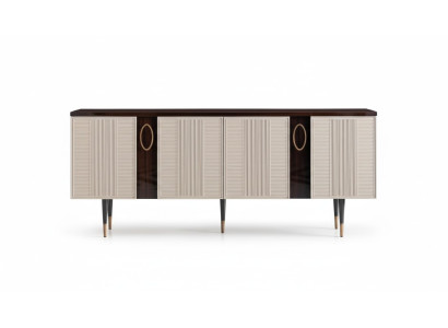 Sideboard Anrichte Kommode Holz Schrank Weiß Design Esszimmer Möbel