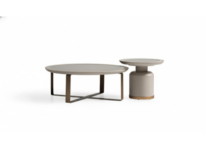 Komplette Couchtisch Beistelltisch Beige Sofatisch Metall Wohnzimmer