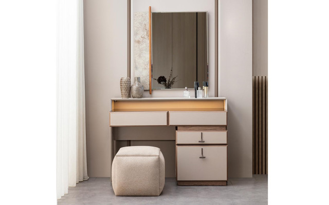 Luxus Schlafzimmermöbel Doppelbett Nachttische Grau 6tlg Schrank Bett
