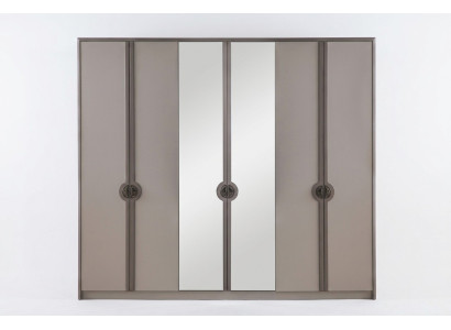 Kleiderschrank Garderobenschrank Schrank Moderne Holzschrank Grau