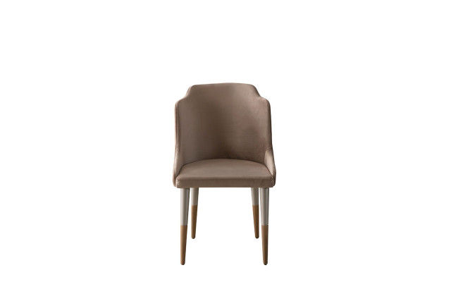 Braune Esszimmerstühle Gruppe Küchenstühle 6tlg Stoffstühle Esszimmer