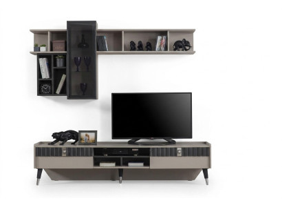 Exklusives Sideboard Modernes Regal TV-Ständer Holz Lowboard Möbel Neu