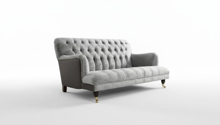 Design Sofa 3 Sitzer Chesterfield Couch Polster Design Wohnzimmer Neu