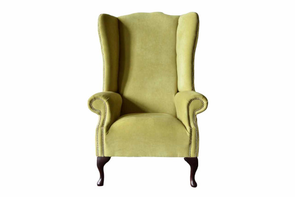 Sessel Textil Stoff Ohrensessel Möbel Neu Wohnzimmer Modern Luxus Design