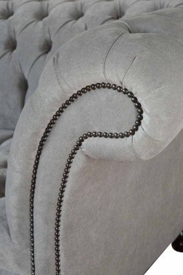 Design Couch Sofas Stoff Modern Sofagarnitur 2 Sitzer Polster